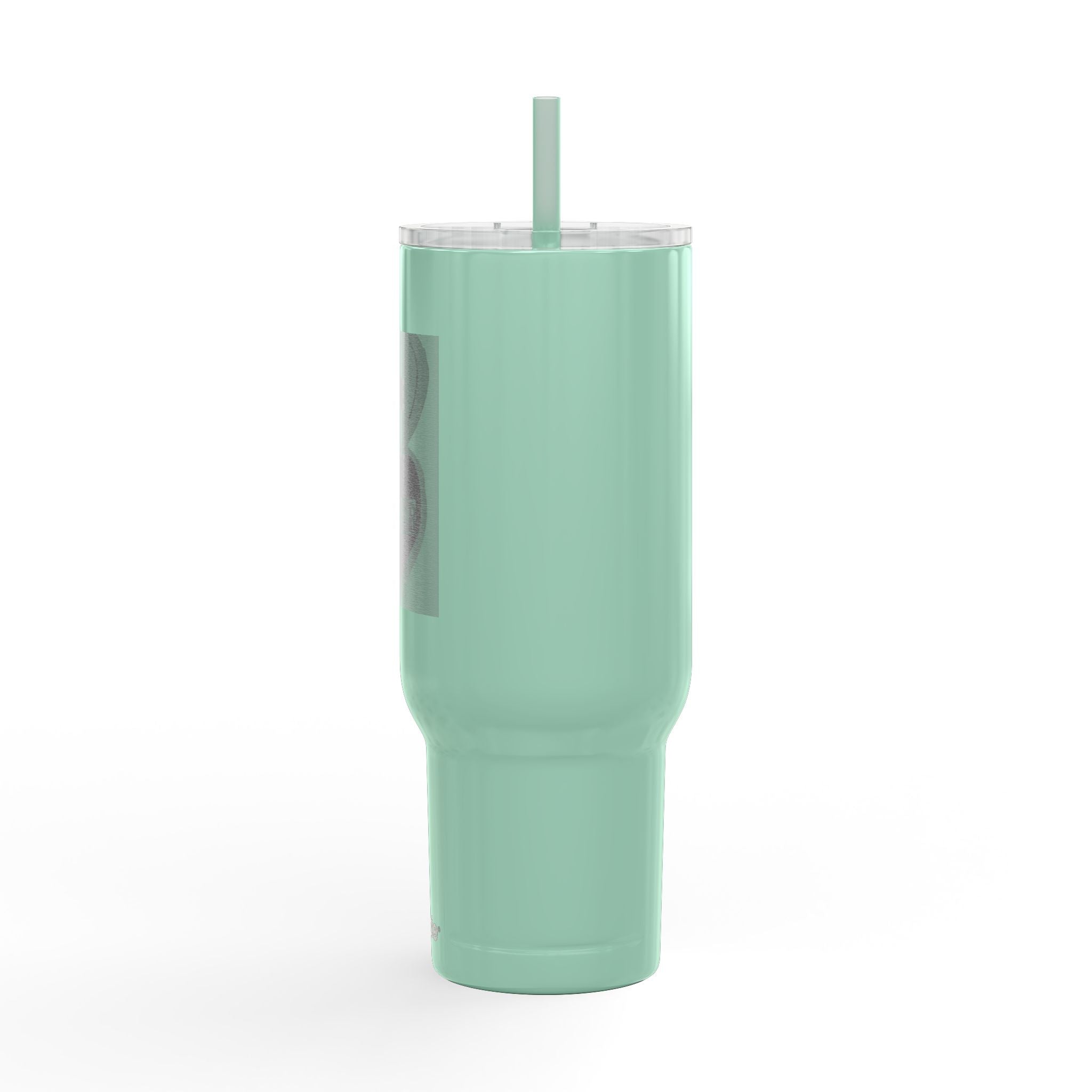 40oz Engraved Insulated Tumbler with Lid — Candy Heart 'LOVE' Design