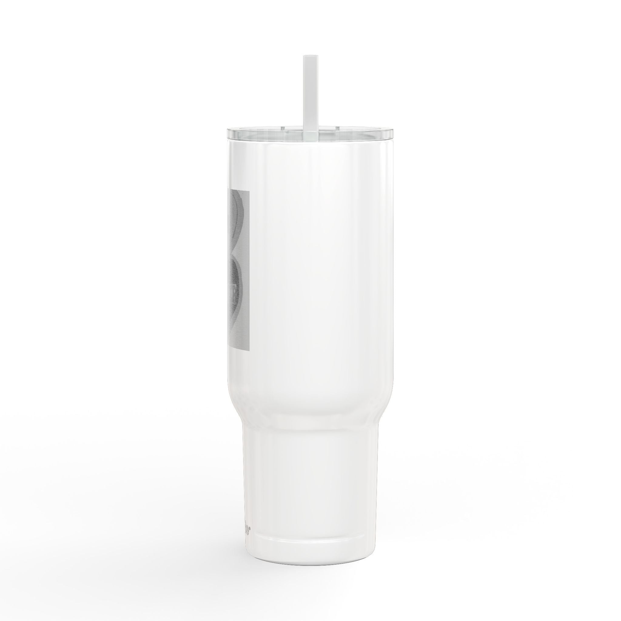40oz Engraved Insulated Tumbler with Lid — Candy Heart 'LOVE' Design