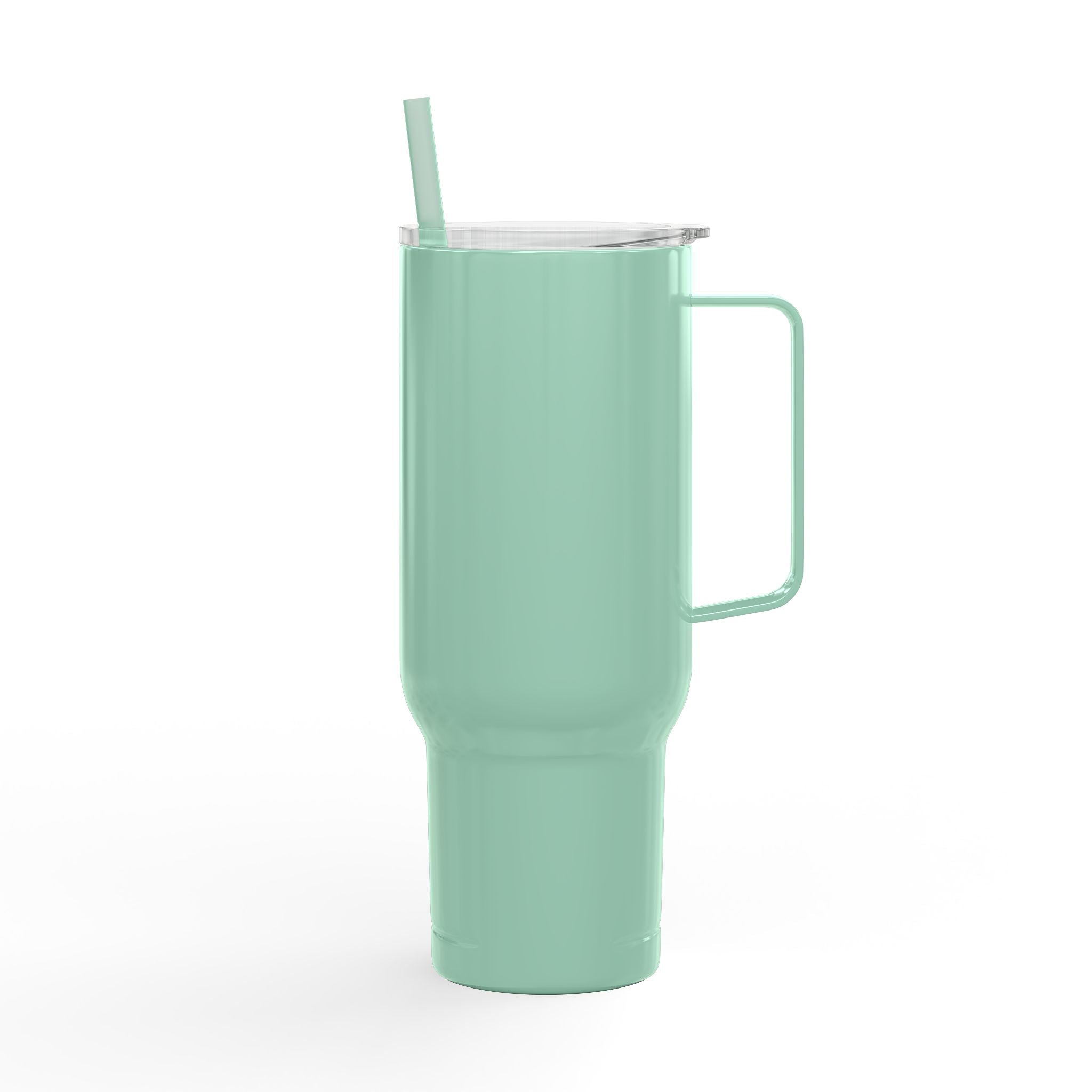 40oz Engraved Insulated Tumbler with Lid — Candy Heart 'LOVE' Design