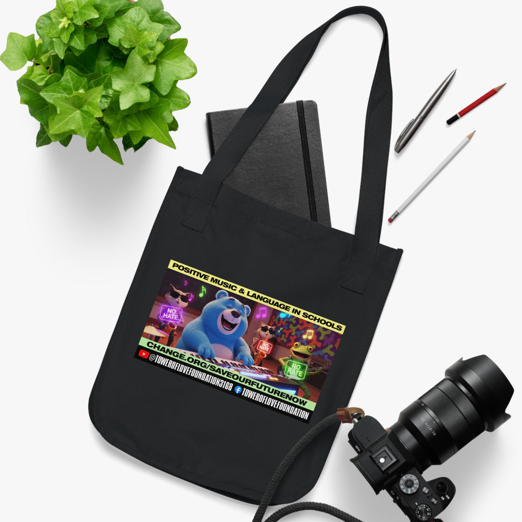 Tote Bag - "Positive Music & Language in Schools" Campaign Canvas Tote