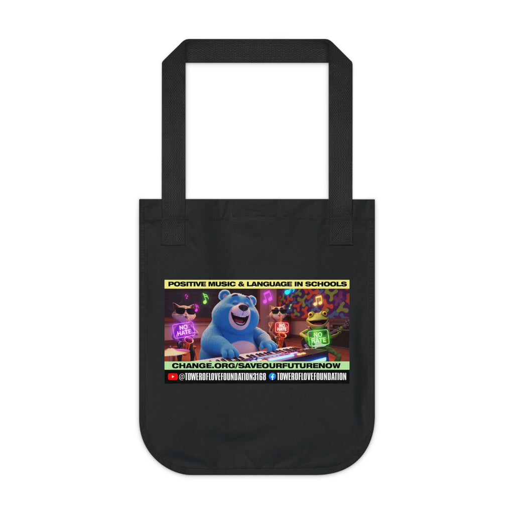 Tote Bag - "Positive Music & Language in Schools" Campaign Canvas Tote