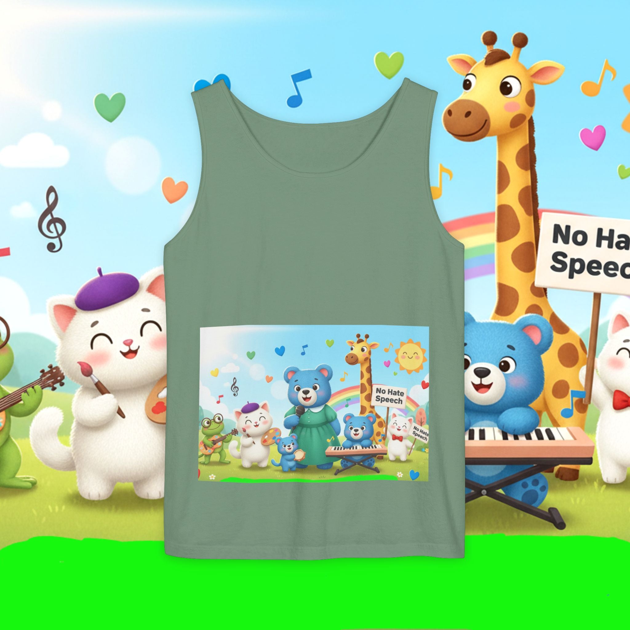 Unisex Garment-Dyed Tank Top