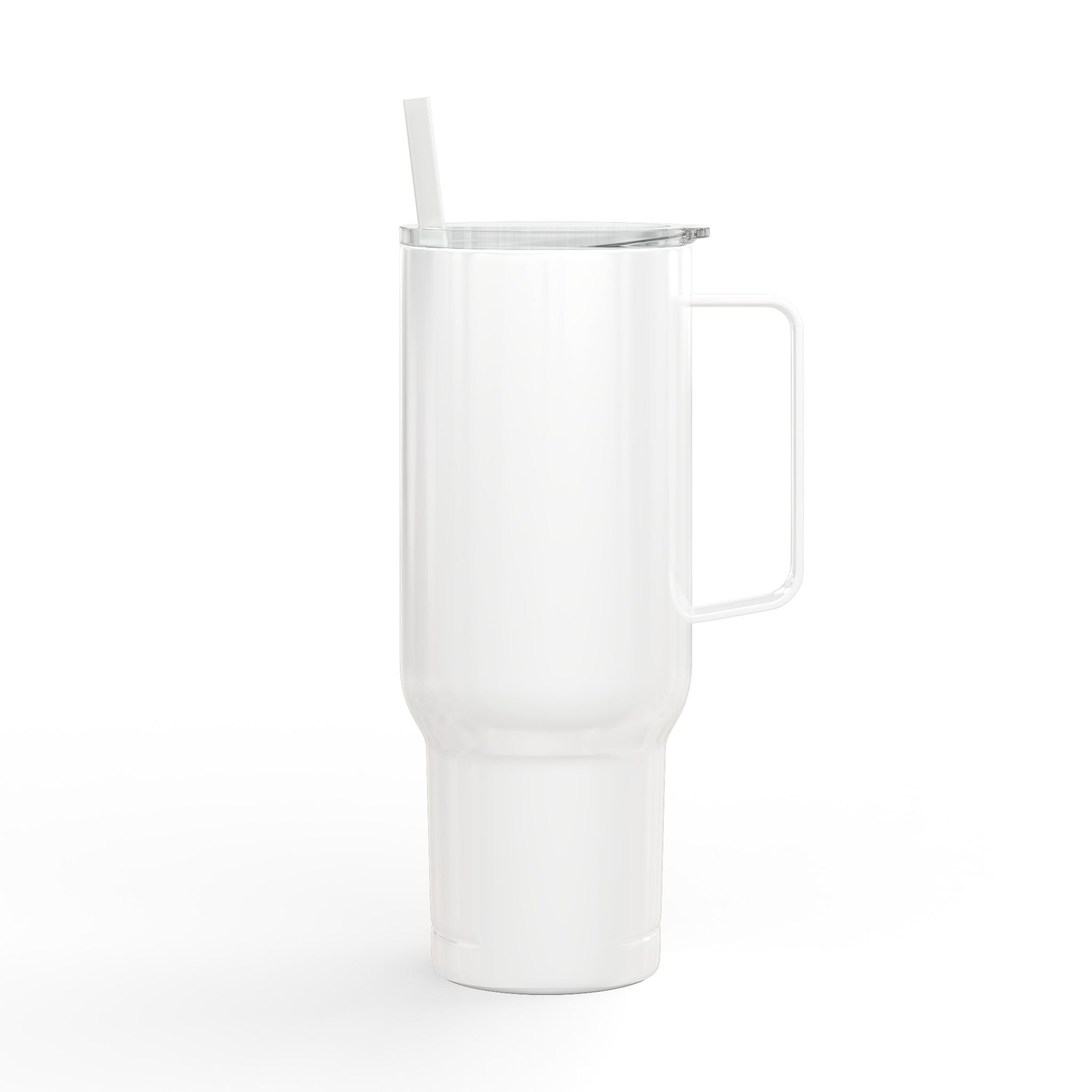 40oz Engraved Insulated Tumbler with Lid — Candy Heart 'LOVE' Design