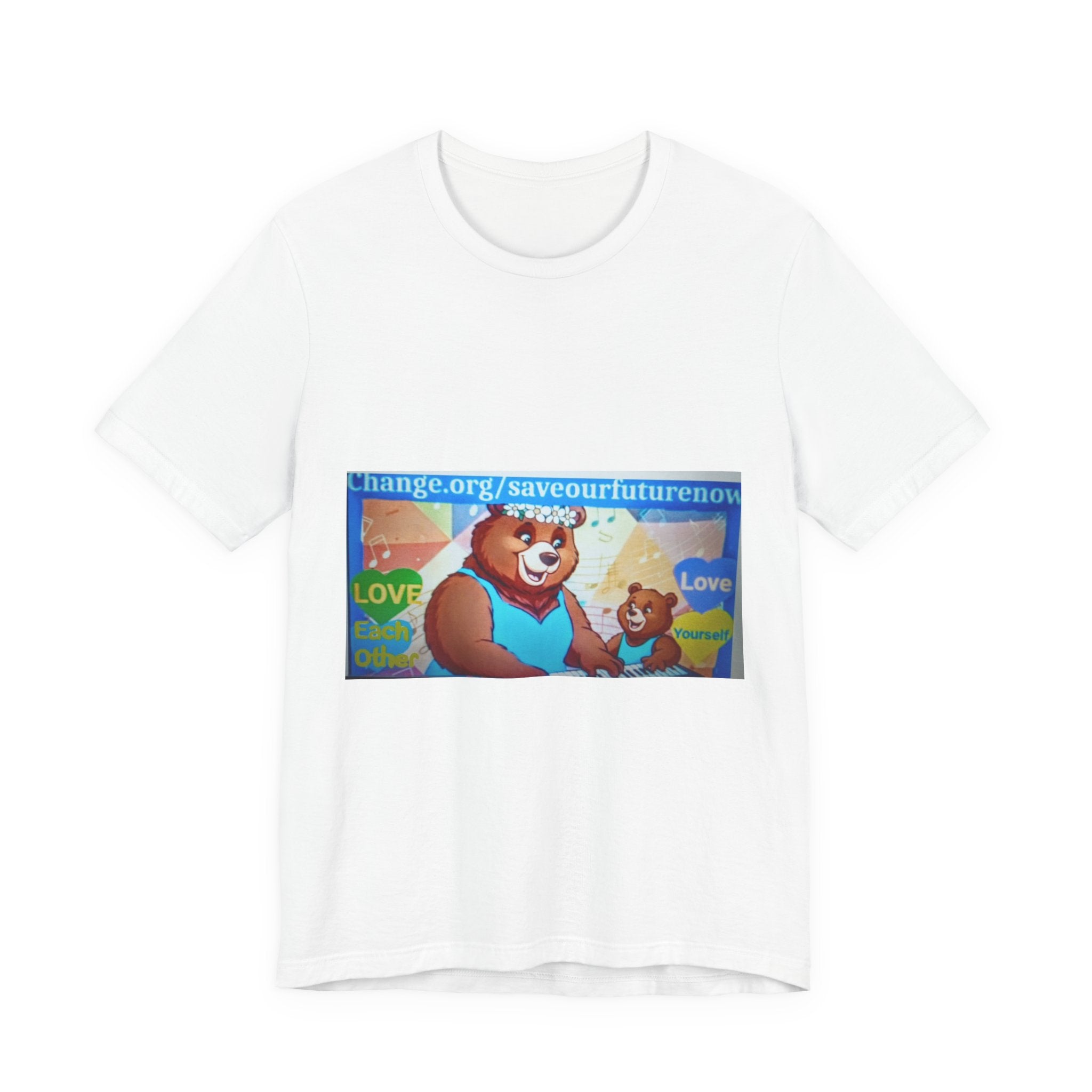 Bear Love Graphic Tee — Cute Cartoon Bear Parent & Cub Shirt