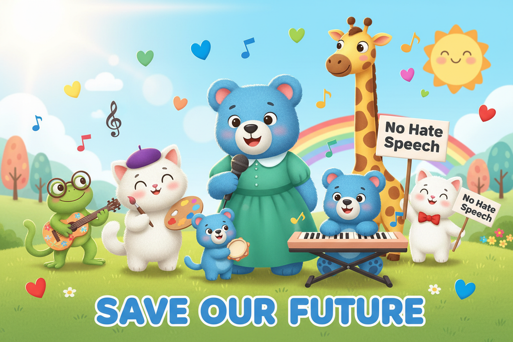 Love Movement Hero Banner - Bear Family Fresh
